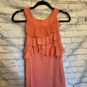 Maurices, ruffled sleeveless top